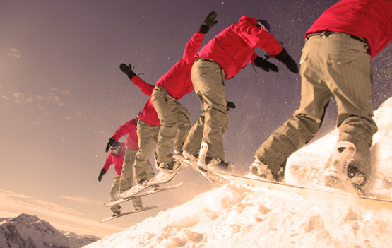 jumping around